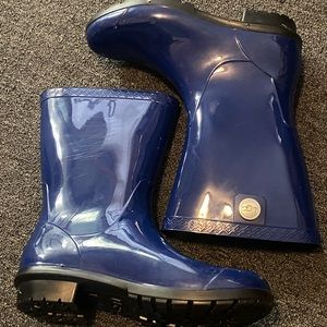 Blue Ugg rainboots